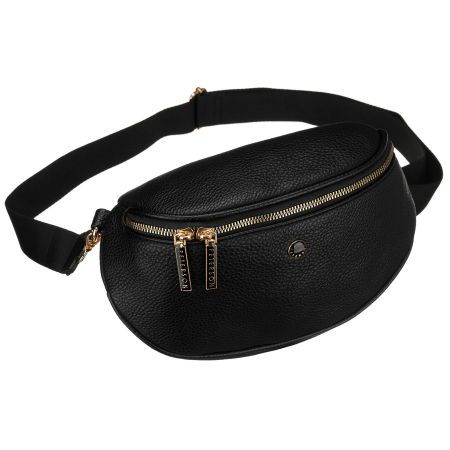 Geantă elegantă de damă din piele ecologică de culoare neagră - Peterson PTR-PTN MIS-02-3551 BLAC [1]