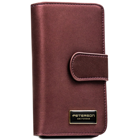 Portofel din piele pentru femei Peterson PTR-PTN PS116-HNL PURPLE [1]