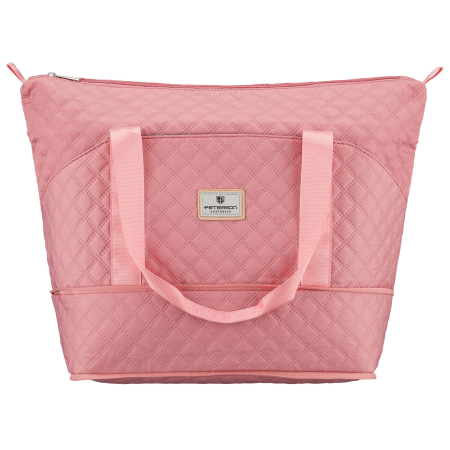 Geantă de antrenament din poliester roz, cu mânere confortabile - Peterson PTR-PTN PIK-02-8595 PINK [5]