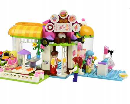 Set de blocuri Cafeneaua noastră - Cedar4Kids PTR-ZZK-2042-LX.A063 MIX [4]
