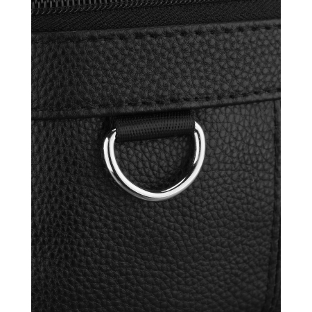 Geantă bărbătească din piele naturală de culoare neagră - Rovicky PTR-R-ST7-01-7571-BLACK [5]