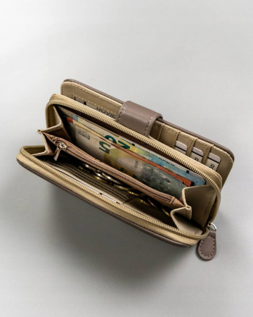 Portofel dama din piele Cavaldi N118-APU-BL-3202 F.B [7]