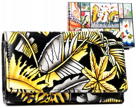  Wallets & Money Clips - Portofel dama din piele naturala Rovicky PTR-R-N55020-ART-19-7194