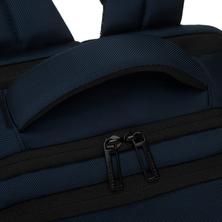 Rucsac de călătorie bleumarin din poliester cu compartiment pentru laptop și bretele reglabile - Peterson PTR-PTN HY241-7031 NAVY [18]
