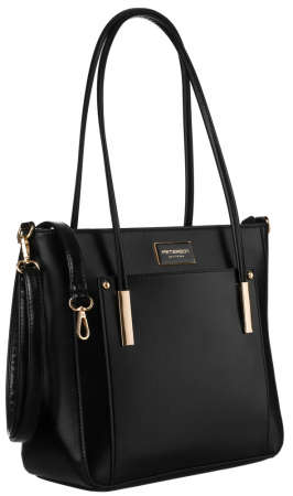  Handbags, Wallets & Cases  - Geanta de dama mare, la moda, din piele ecologica - Peterson PTR-PTN 072-03-9788 BL