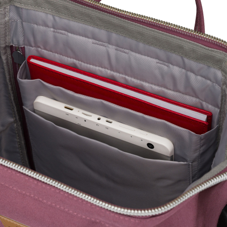 Rucsac mov pentru femei din poliester, cu spațiu pentru laptop și port USB - Peterson PTR-PTN BETA PURPLE [8]