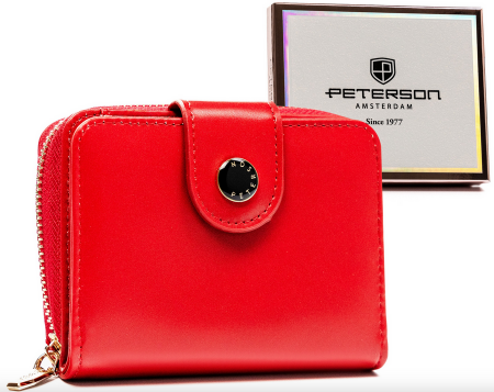 Portofele Dama - Portofel dama din piele Peterson PTR-PTN 014-JI-8506 RE