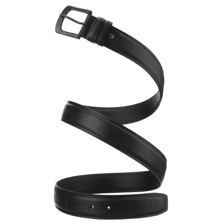 Curea bărbătească din piele neagră cu cataramă clasică - Peterson PTR-PTN LTP-32 [6]