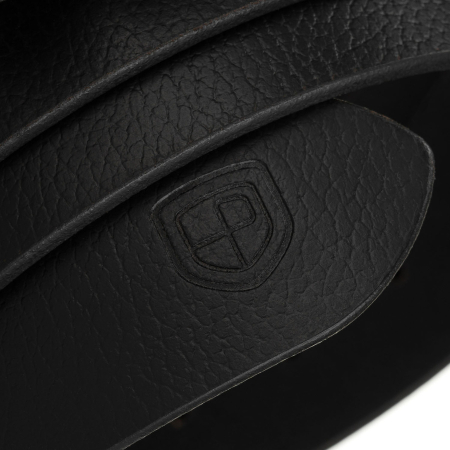 Curea bărbătească clasică din piele neagră cu cataramă tradițională - Peterson PTR-PTN LTP-27 [5]