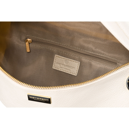 Geantă urbană de damă bej din piele ecologică, tip borseta sau geantă de umăr crossbody Peterson PTR-PTN SSY-2-F19 L.BEIG [6]