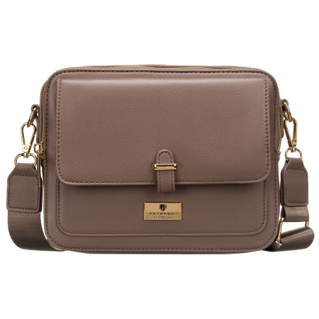 Geantă de damă maro din piele ecologică - Peterson PTR-PTN TOR-ALE-21 PUR [3]