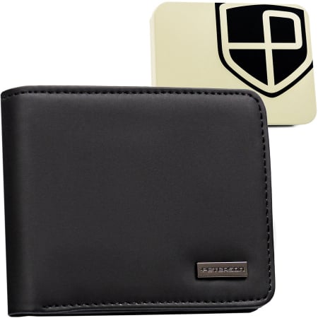 Portofele Barbati - Portofel din piele pentru barbati Peterson PTR-PTN EH-04Z BLACK