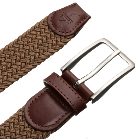 Curea bej din material sintetic și piele ecologică - Rovicky PTR-R-PAR-PU-115-0949 BE [3]