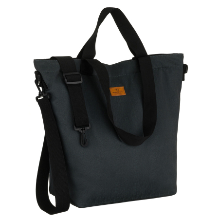 Rovicky - Geantă de damă gri cu fermoar și buzunar exterior - Rovicky PTR-R-TZ15605-ZJ GRAY