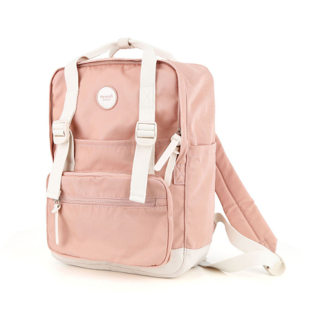  Handbags - Rucsac mare, urban, pentru femei, roz deschis - Himawari PTR-1088M-01