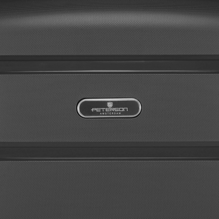 Valiză mare, gri, din polipropilenă, cu mâner extensibil - Peterson PTR-PTN HPP-01-W-L-1822 [17]