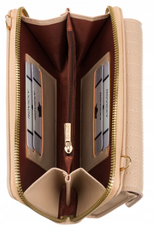 Mini portofel elegant cu o curea lunga, detasabila - 4U Cavaldi PTR-M-17-1460 BE [6]