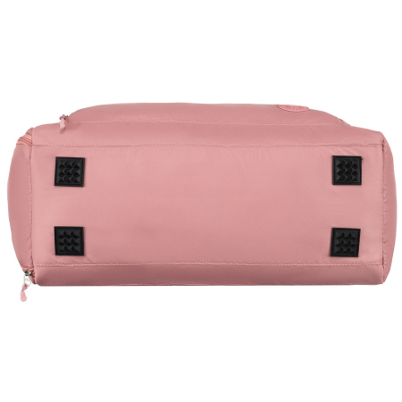 Geantă de călătorie roz pentru weekend cu compartiment lateral pentru pantofi - Peterson PTR-PTN 24427-8359 PINK [12]