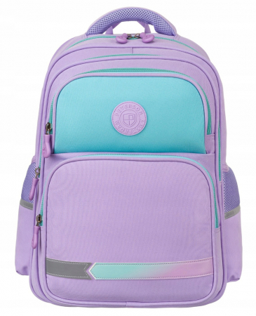Rucsacuri Dama - Rucsac de școală mov cu bretele reglabile - Peterson PTR-PTN PS1-6036 PUR