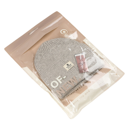 Căciulă gri de iarnă pentru femei cu logo-ul mărcii - Peterson PTR-PTN HAT-10-5493 L.GR [12]