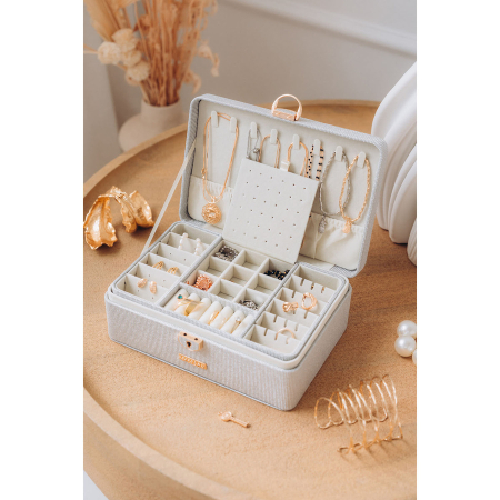 Cutie elegantă din argint cu zăvor și cheie - Peterson PTR-PTN SZK-08-3101 SILV [7]