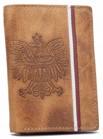 Portofele Barbati - Portofel barbati din piele naturala PTR-N4A-HP-BL-1222 TAN