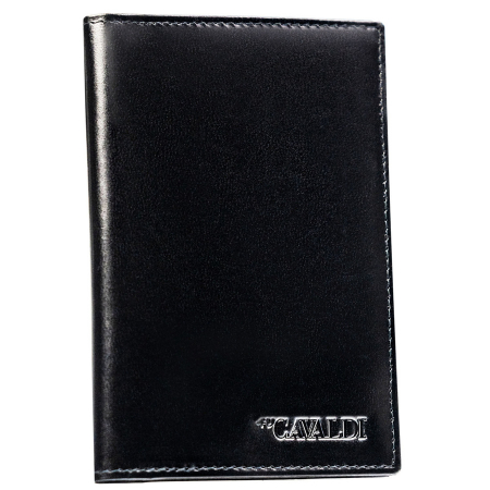Portofele Barbati - Portcard din piele Cavaldi PTR-CW-PAS-LGV-5175 BL