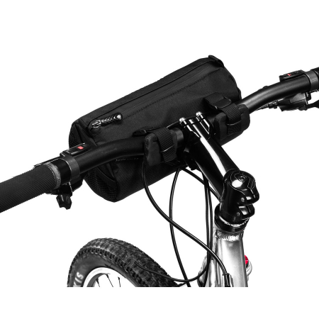 Geantă de bicicletă neagră, impermeabilă, pentru ghidon - Peterson PTR-PTN ML08-FAB-7684 BL [2]