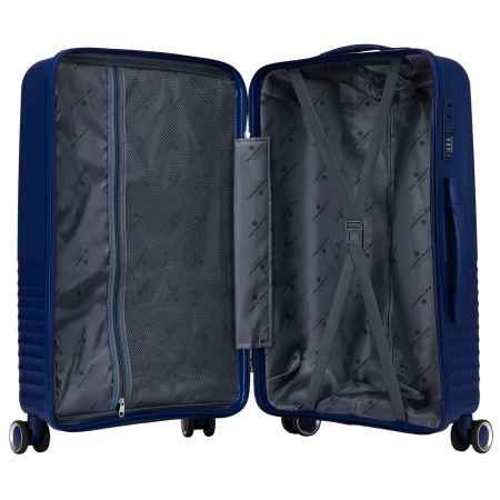 Set de valize de călătorie din plastic ABS bleumarin - Peterson PTR-PTN PP-09-SET3-1594 [7]