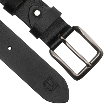 Curea bărbătească clasică din piele neagră cu cataramă tradițională - Peterson PTR-PTN LTP-27 [3]