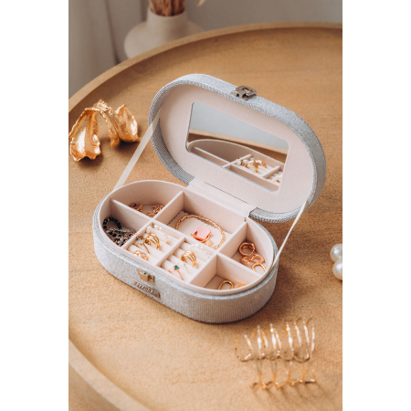 Cutie elegantă pentru bijuterii din argint cu închidere cu zăvor - Peterson PTR-PTN SZK-12-5974 BL-S [4]