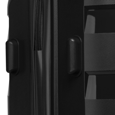 Valiză medie neagră din polipropilenă cu roți pivotante - Peterson PTR-PTN HPP-01-W-M-1778 [10]