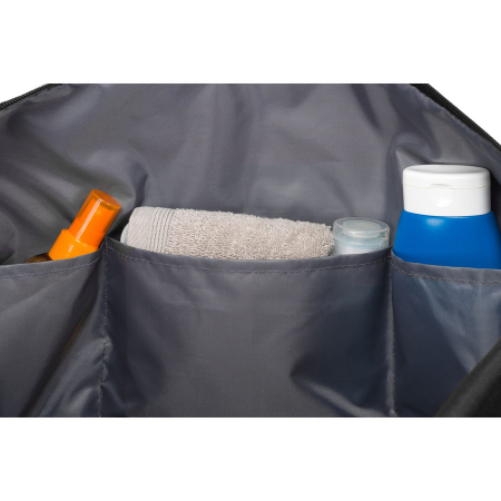 Geantă de călătorie neagră din poliester cu curea de umăr detașabilă - Peterson PTR-PTN 23145-8199 BLACK [8]