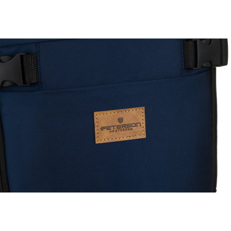 Rucsac de călătorie bleumarin cu două compartimente și închidere cu fermoar - Peterson PTR-PTN BIELIK-6507 NAVY [9]