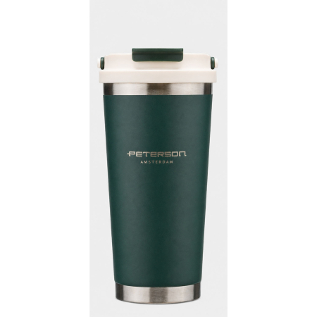 Cană termică verde din oțel inoxidabil cu o capacitate de 560 ml - Peterson [8]