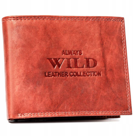 Portofel barbati din piele naturala Always Wild PTR-AW-N6-MAL-0394 R.BRO [1]