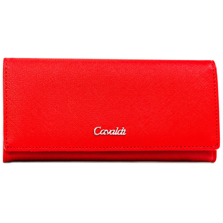 Portofel din piele pentru femei Cavaldi PTR-GD22-SFK-7526 RED [2]