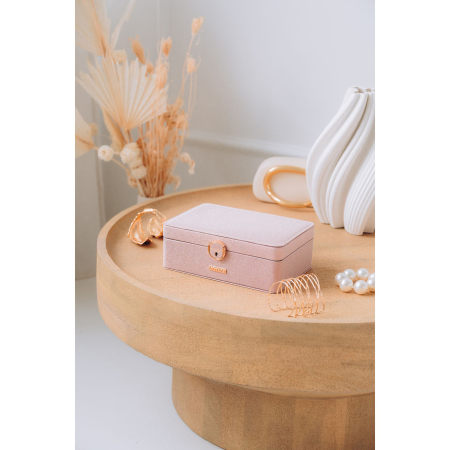 Cutie roz elegantă cu zăvor și cheie - Peterson PTR-PTN SZK-08-3095 ROSE [1]