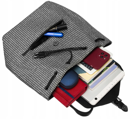 Rucsac elegant de dama din piele ecologica - David Jones PTR-6875-3 BL [7]
