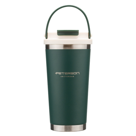 Cană termică verde din oțel inoxidabil cu o capacitate de 560 ml - Peterson [2]