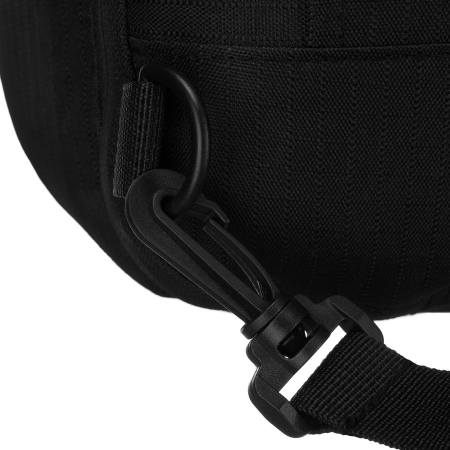 Rucsac de călătorie negru cu închidere cu fermoar, perfect pentru bagajul de mână - Peterson PTR-PTN WRONA-9638 BLACK [29]
