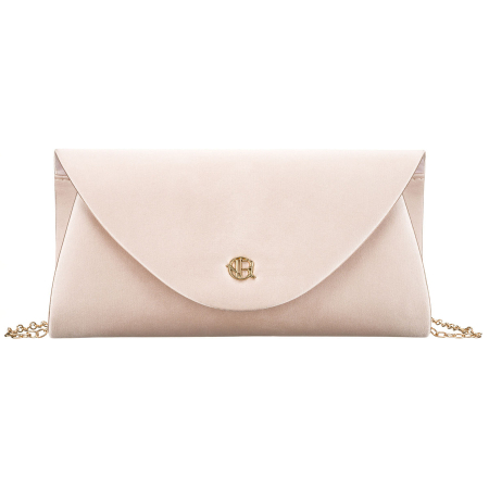 Geantă elegantă de damă bej, confecționată din material sintetic și suspendată cu un lanț - Rovicky PTR-R-XS029-3-0788 BEIGE [1]