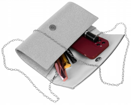 Poseta de seara cu sclipici pentru dama - Rovicky PTR-R-XS013-8597 SIL [7]