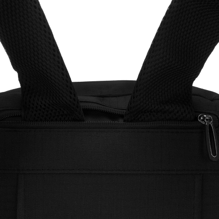 Rucsac de călătorie negru cu închidere cu fermoar, perfect pentru bagajul de mână - Peterson PTR-PTN WRONA-9638 BLACK [28]