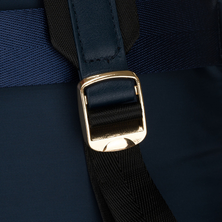 Rucsac de damă bleumarin din nylon cu bretele reglabile și închidere cu fermoar - Peterson PTR-PTN JN-08-9997 NAVY [15]