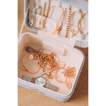 Cutie de bijuterii din argint cu închidere magnetică - Peterson PTR-PTN SZK-09-3132 SILV [7]