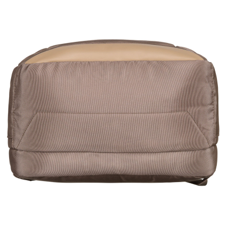 Rucsac încăpător și sport, confecționat din nailon bej, suspendat pe bretele reglabile - Peterson PTR-PTN 24400-6928 BEIGE [15]