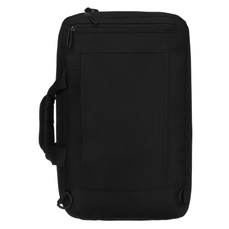 Rucsac de călătorie negru cu închidere cu fermoar, perfect pentru bagajul de mână - Peterson PTR-PTN WRONA-9638 BLACK [8]