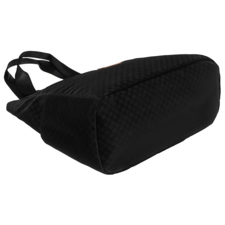 Geantă de damă neagră, din poliester, acoperită cu un model geometric - Rovicky PTR-R-TZ-01-2363 BLACK W [8]