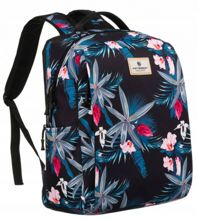 Preferintele clientilor - Genti si Rucsacuri ❤️ - Rucsac mare, încăpător pentru femei, cu spațiu pentru laptop - Peterson PTR-PTN 77707-8292 PRINT
